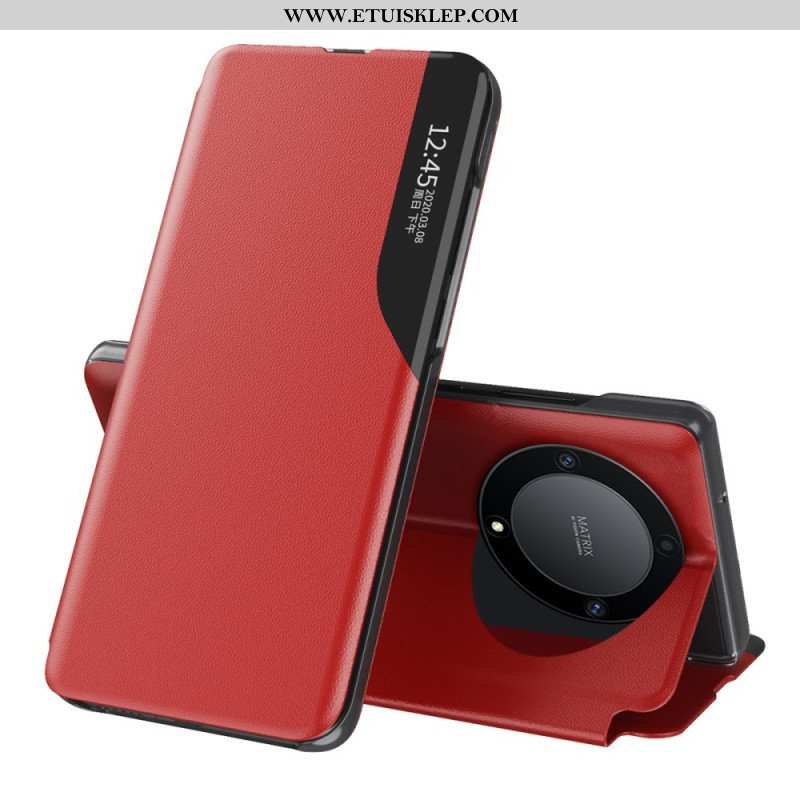 Etui Na Telefon do Honor Magic 5 Lite Sztuczna Skóra